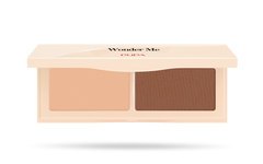 Pupa Milano Wonder Me Natural Sculpt Duo Contouring Face Powder