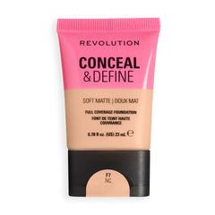 Revolution Conceal and Define Full Cover Tube Foundation