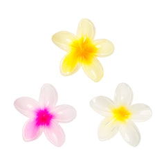 Brushworks Tropical Flower Claw Clips 3 Pack