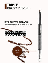 Flormar Triple Brow Pencil 003 Coffee