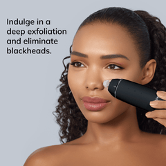GESKE MicroDermabrasion Blackhead Remover 7 in 1 - Black