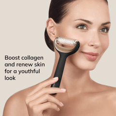 GESKE MicroNeedle Face Body Roller 8 in 1 - Gray