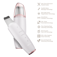 GESKE MicroCurrent Skin Scrubber Blackhead Remover 9in1 - Starlight