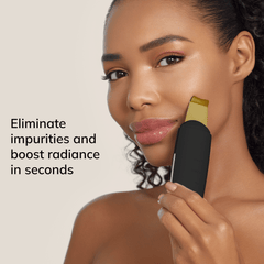 GESKE MicroCurrent Skin Scrubber Blackhead Remover 9in1 - Gray