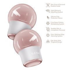 GESKE Cool Warm Face and Body Massager 7 in 1 - Starlight