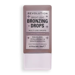 Revolution Bright Light Bronzing Drops Bronze Scorched