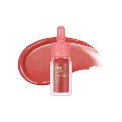 Peripera Ink Airy Velvet Lip Tint 32 Reddish Rose