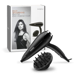 Babyliss DC Dryer 2200W BLACK SVR IONIC DIFFUSER D572DSDE