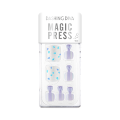 Dashing Diva Magic Press Pedi Nail Set - Breeze Touch