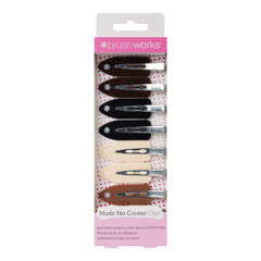Brushworks Nude No Crease Hair Clips