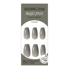 Dashing Diva Magic Press Ash Khaki