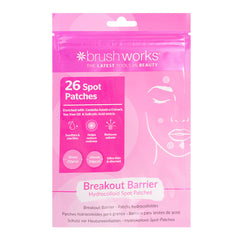 Brushworks Breakout Barrier Hydrocolloid Spot Patches 26pcs