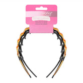 Brushworks Zig Zag Headbands 3 Pack