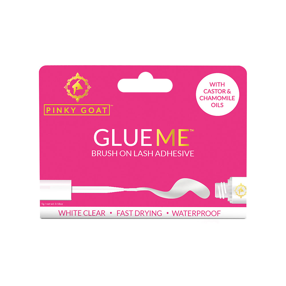 Pinky Goat Glueme Adhesive White Clear