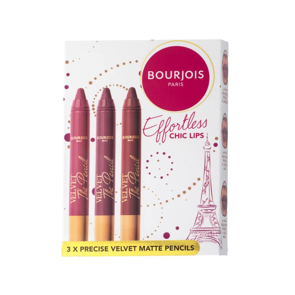 Bourjois Velvet Matte Lip Pencil Set Bourjois Velvet Matte Lip Pencil Set