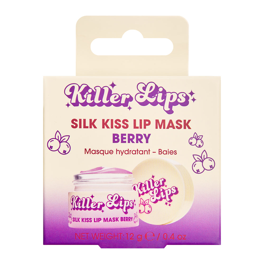 Brushworks Killer Lips Silk Kiss Lip Mask Berry