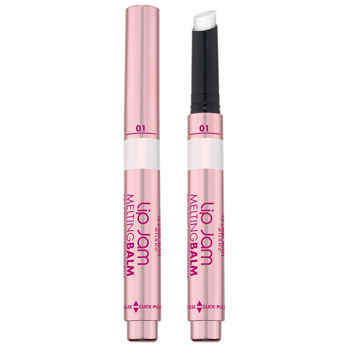 Deborah Milano Lip Jam Melting Balm 01 Glam Coconut