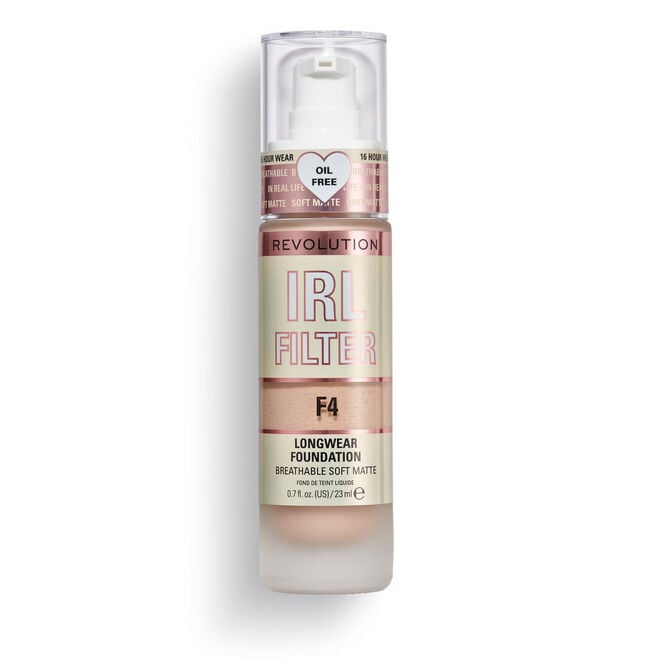 Revolution Irl Filter Longwear Foundation F4 Revolution Irl Filter Longwear Foundation F4