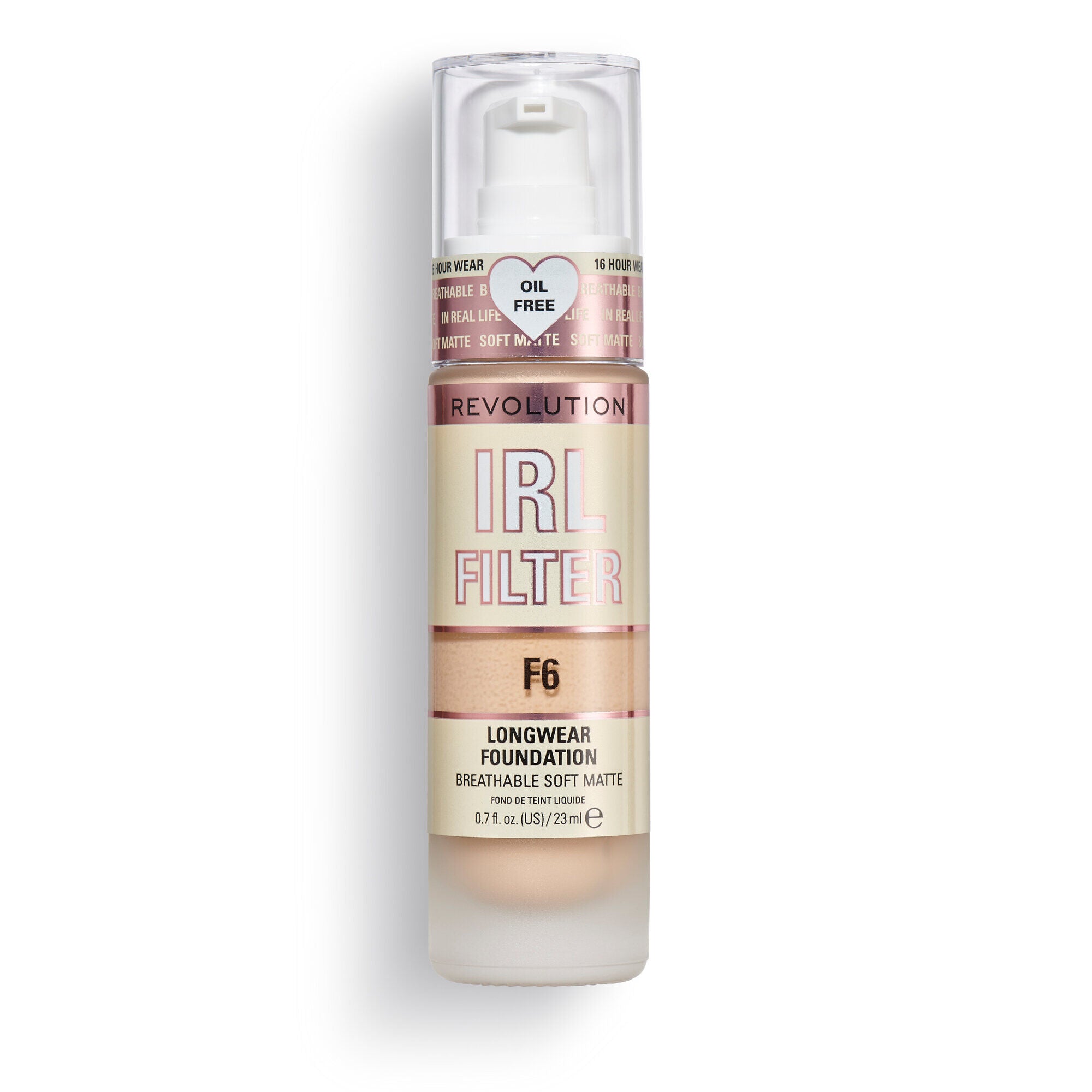 Revolution IRL Filter 16H Longwear Soft Matte Foundation Revolution IRL Filter 16H Longwear Soft Matte Foundation