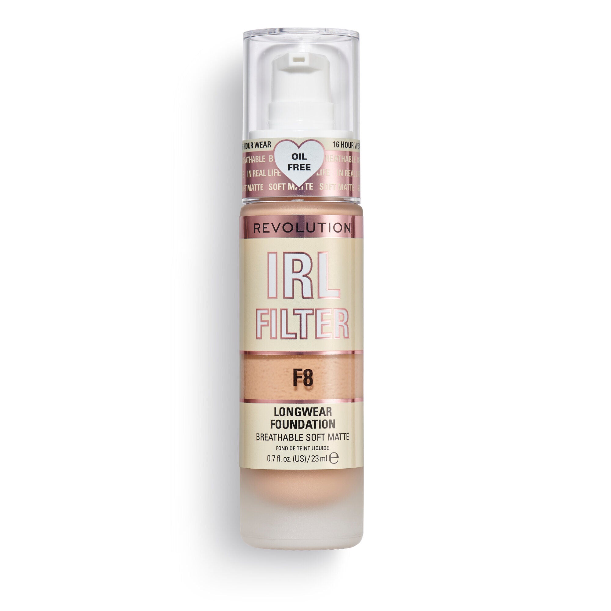 Revolution IRL Filter 16H Longwear Soft Matte Foundation Revolution IRL Filter 16H Longwear Soft Matte Foundation