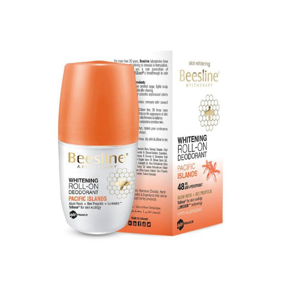 Beesline Whitening Roll On Deodorant Pacific Islands 50Ml