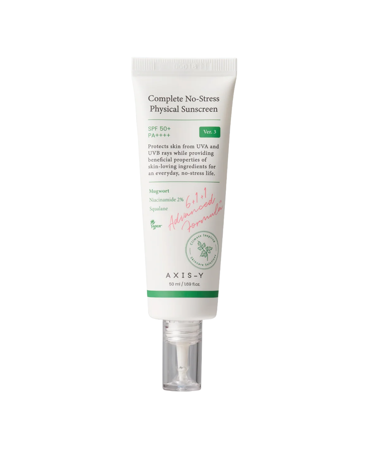 AXIS-Y Complete No-Stress Physical Sunscreen V.3 50ml