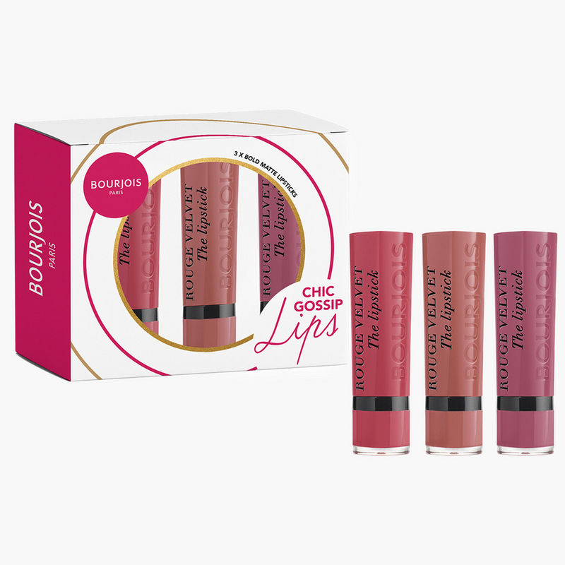 Bourjois 3-Piece Lipstick Set Bourjois 3-Piece Lipstick Set