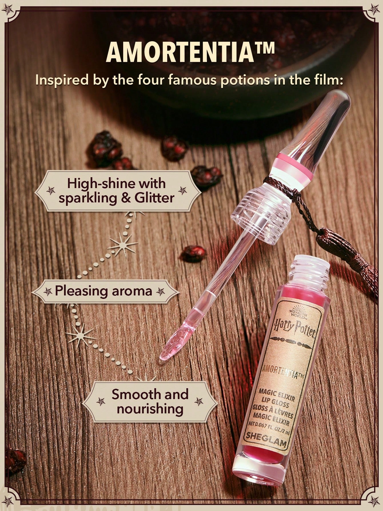 Sheglam Magic Elixir Lip Gloss - Amortentia Sheglam Magic Elixir Lip Gloss - Amortentia