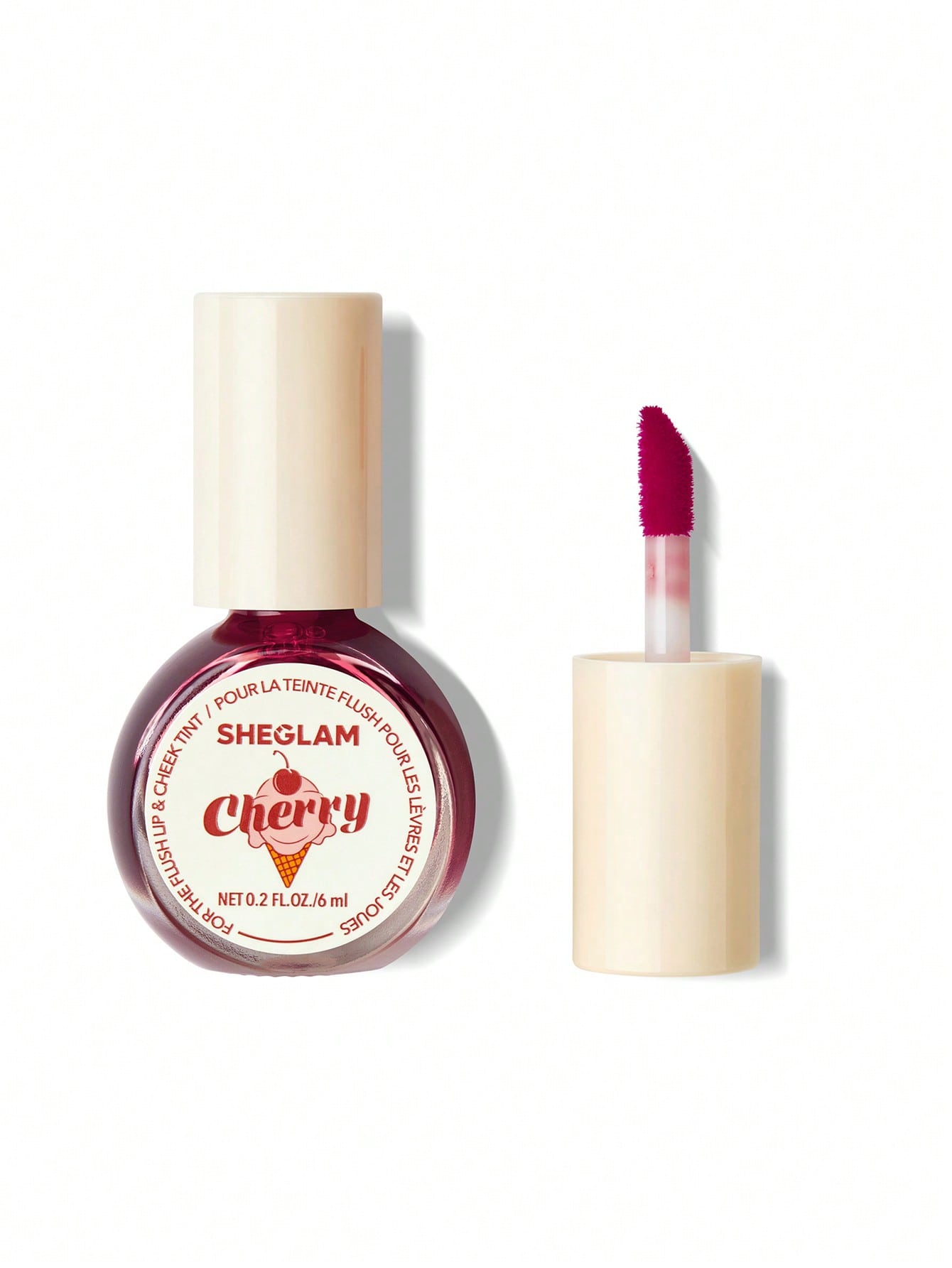 Sheglam For The Flush Lip & Cheek Tint Lipstick Cherry Picked Sheglam For The Flush Lip & Cheek Tint Lipstick Cherry Picked