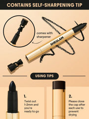 SHEGLAM Bold Moves Kohl Cream Eyeliner Pencil Black
