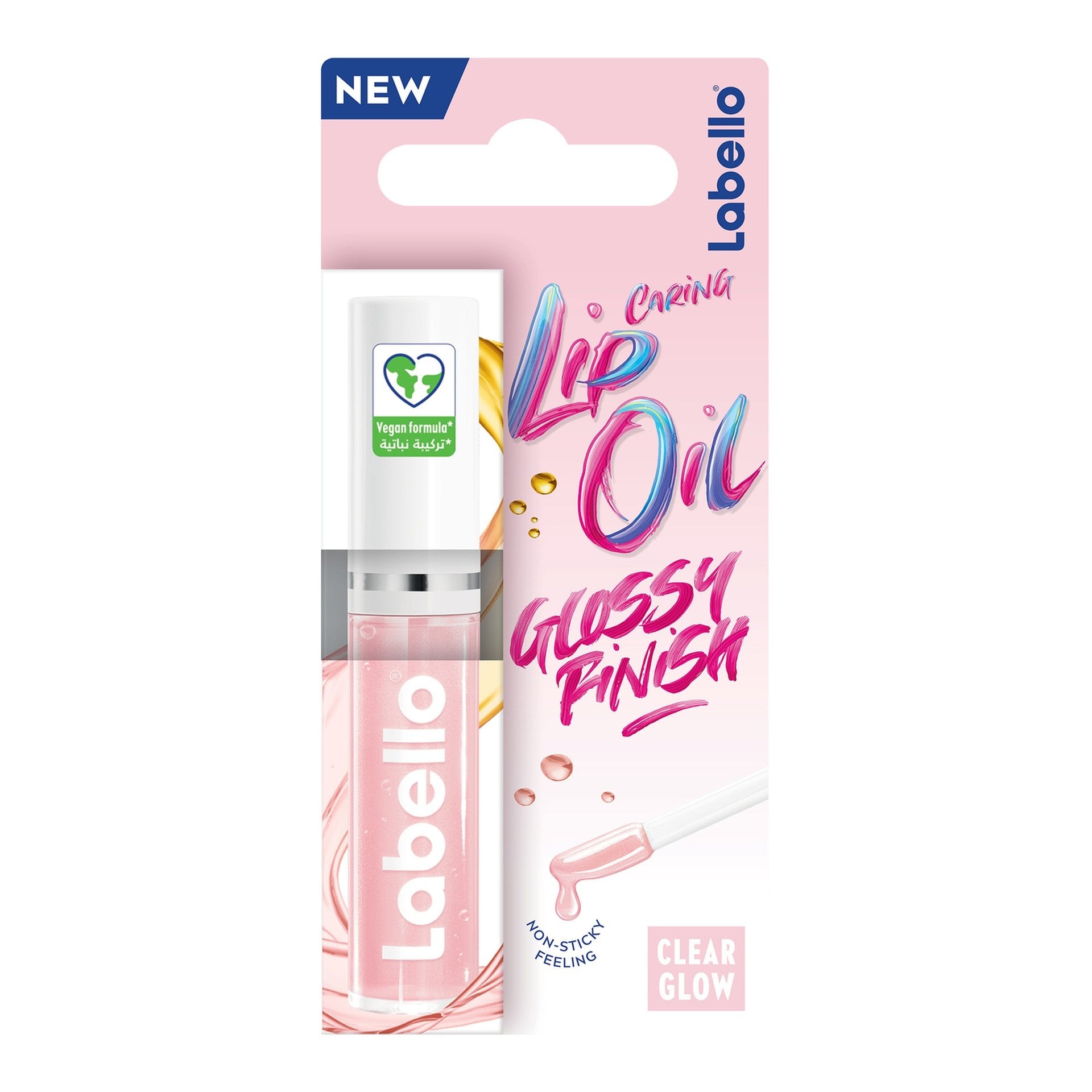 Labello Lip Oil Clear Glow 5.5 ml Labello Lip Oil Clear Glow 5.5 ml