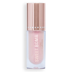 Revolution Sugar Bomb Lip Gloss Vanilla Ice White Holo