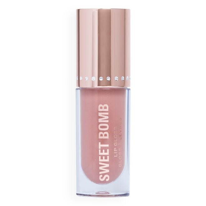 Revolution Sugar Bomb Lip Gloss Vanilla Ice White Holo Revolution Sugar Bomb Lip Gloss Vanilla Ice White Holo