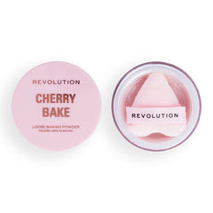Revolution Loose Powder  Puff Cherry Bake