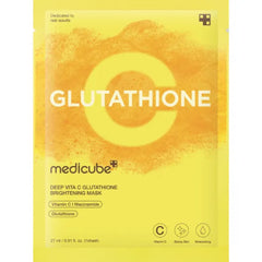 Medicube Deep Vita C Glutathione Brightening Mask 27ml