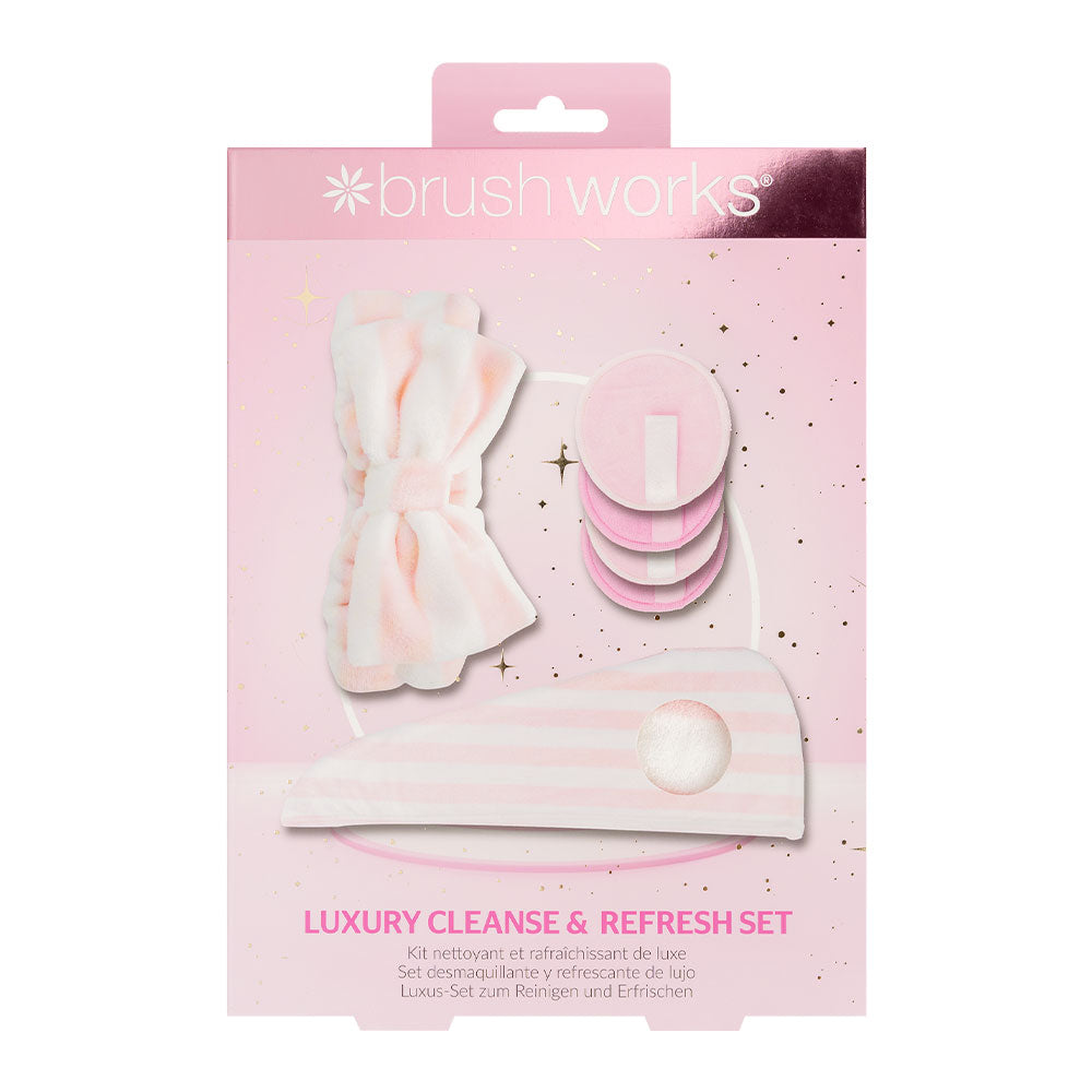 Brushworks Luxury Cleanse Refresh Set Brushworks Luxury Cleanse Refresh Set