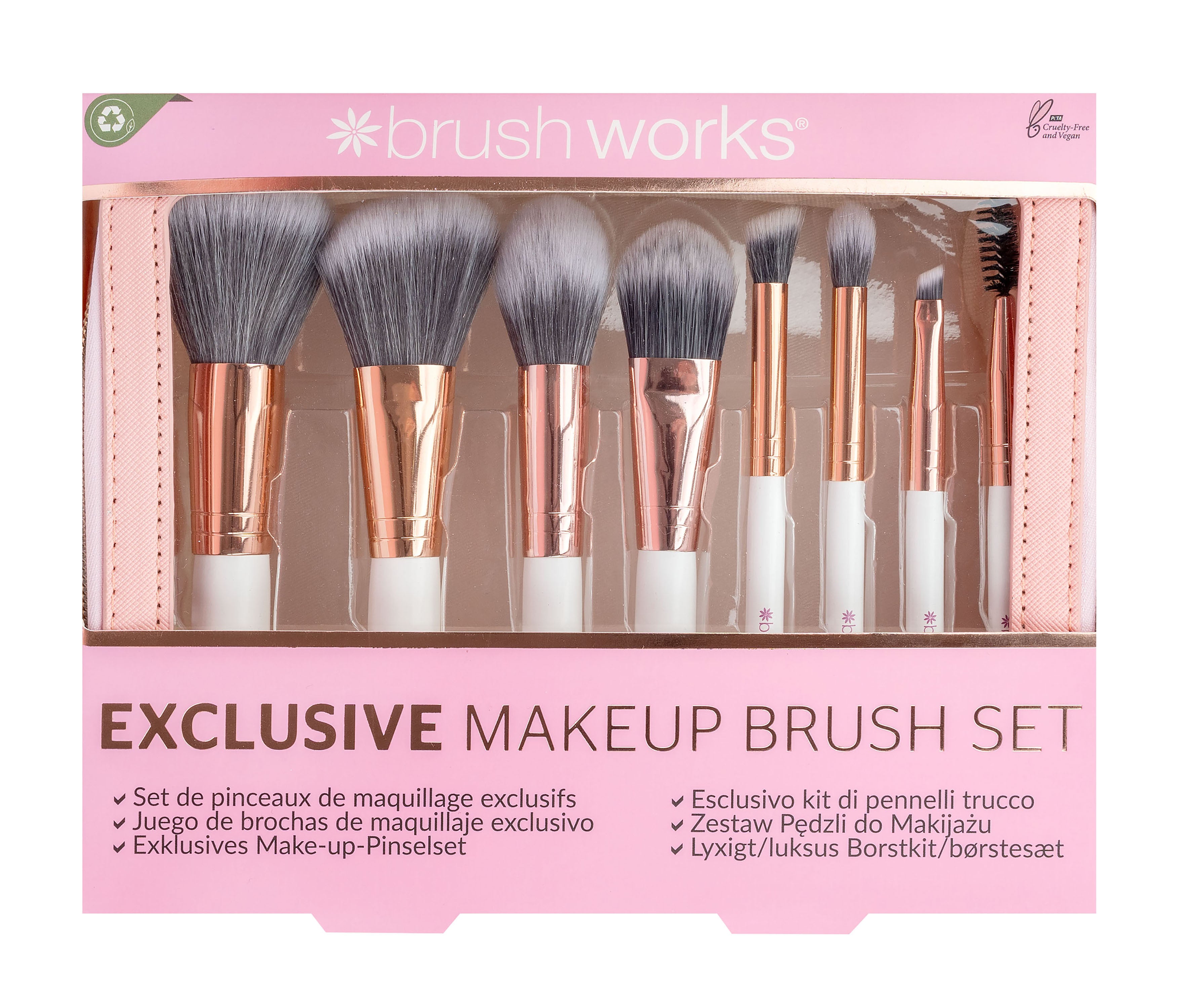 Brushworks Exclusive Makeup Brush Set Brushworks Exclusive Makeup Brush Set