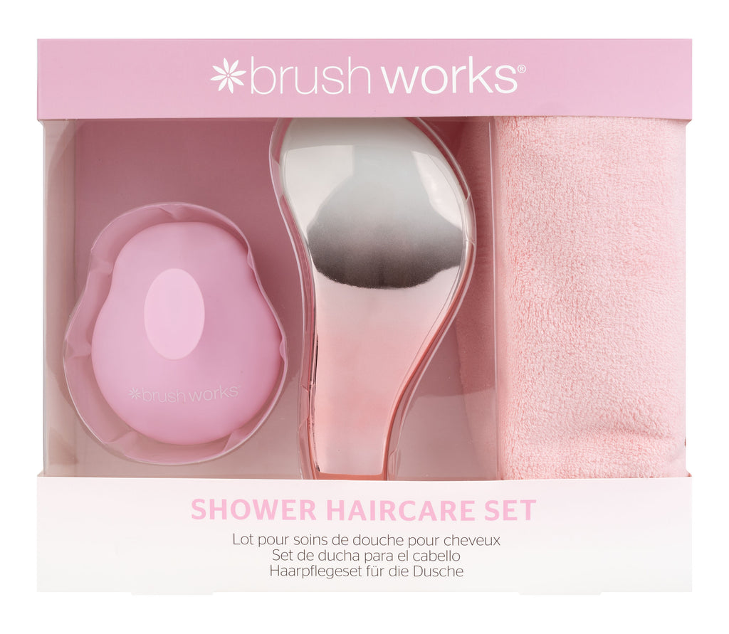 Brushworks Shower Haircare Set