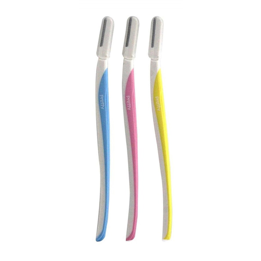 Pritty Pritty Eye Brow Razor - 3pc per pack Pritty Pritty Eye Brow Razor - 3pc per pack