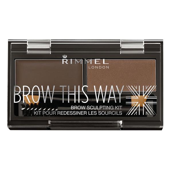 Rimmel Brow This Way Palette Dark Rimmel Brow This Way Palette Dark