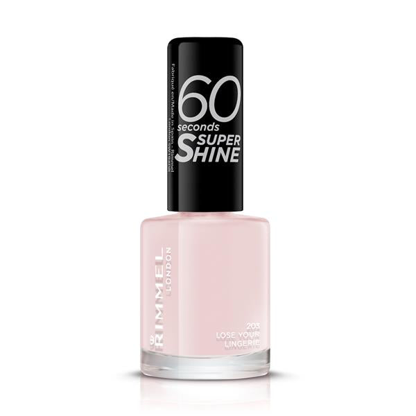 Rimmel 60Sec Nail Polish - 203 Lose Your Lingerie