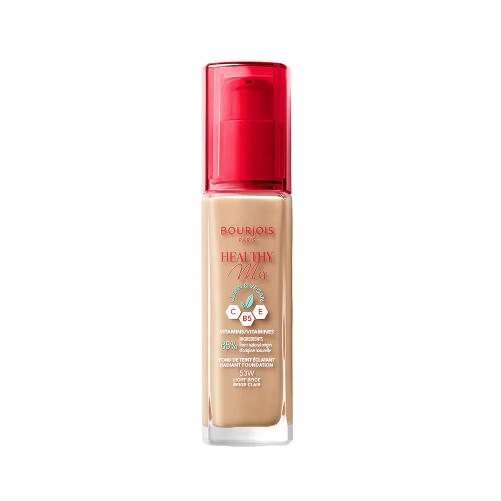 Bourjois Healthy Mix Clean Foundation - Light Beige 53 Bourjois Healthy Mix Clean Foundation - Light Beige 53