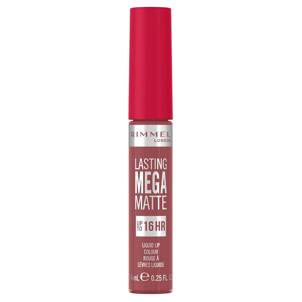 Rimmel Lasting Mega Matte Liquid Lipstick-210 Rose&Shine Rimmel Lasting Mega Matte Liquid Lipstick-210 Rose&Shine