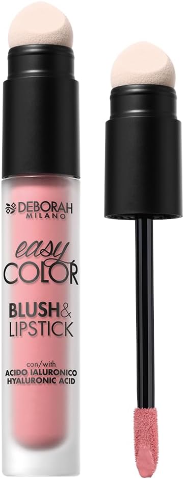 Deborah Easy Color  Blush  Lipstick 01 Pink Crush