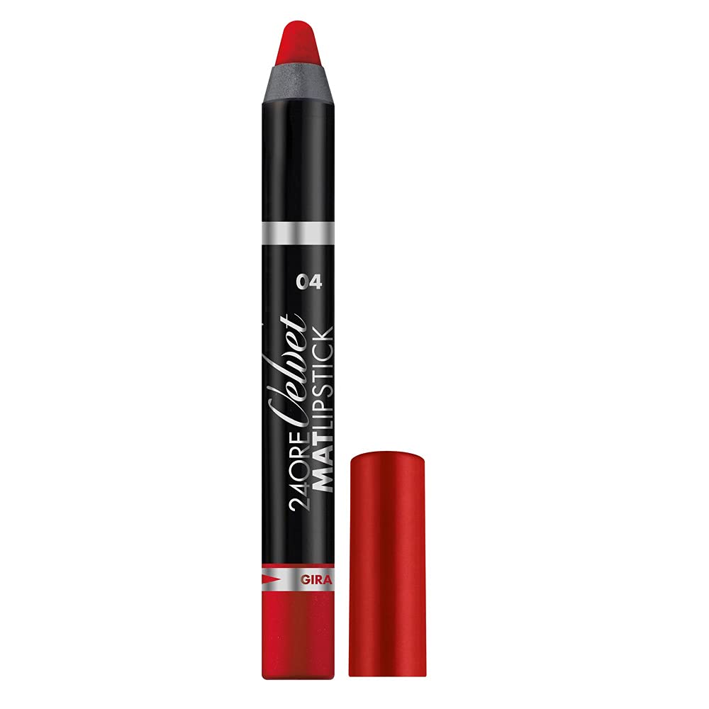 Deborah 24 Ore Velvet Mat Lipstick 04 Cherry