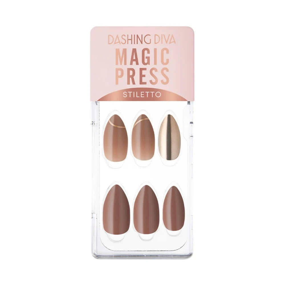 Dashing Diva Magic Press Delicate Gold