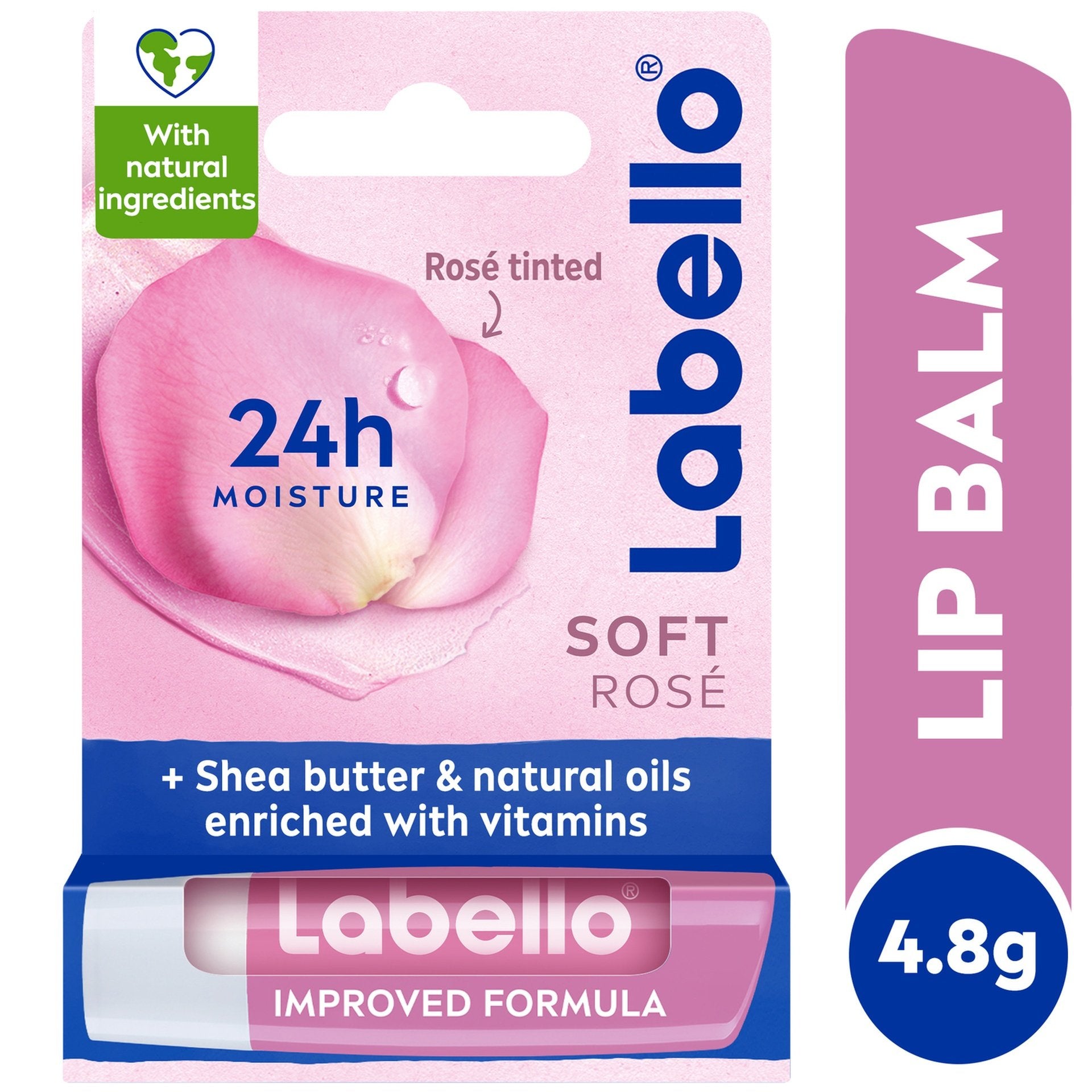 Labello Lip Balm Soft Rose 4.8 G Labello Lip Balm Soft Rose 4.8 G