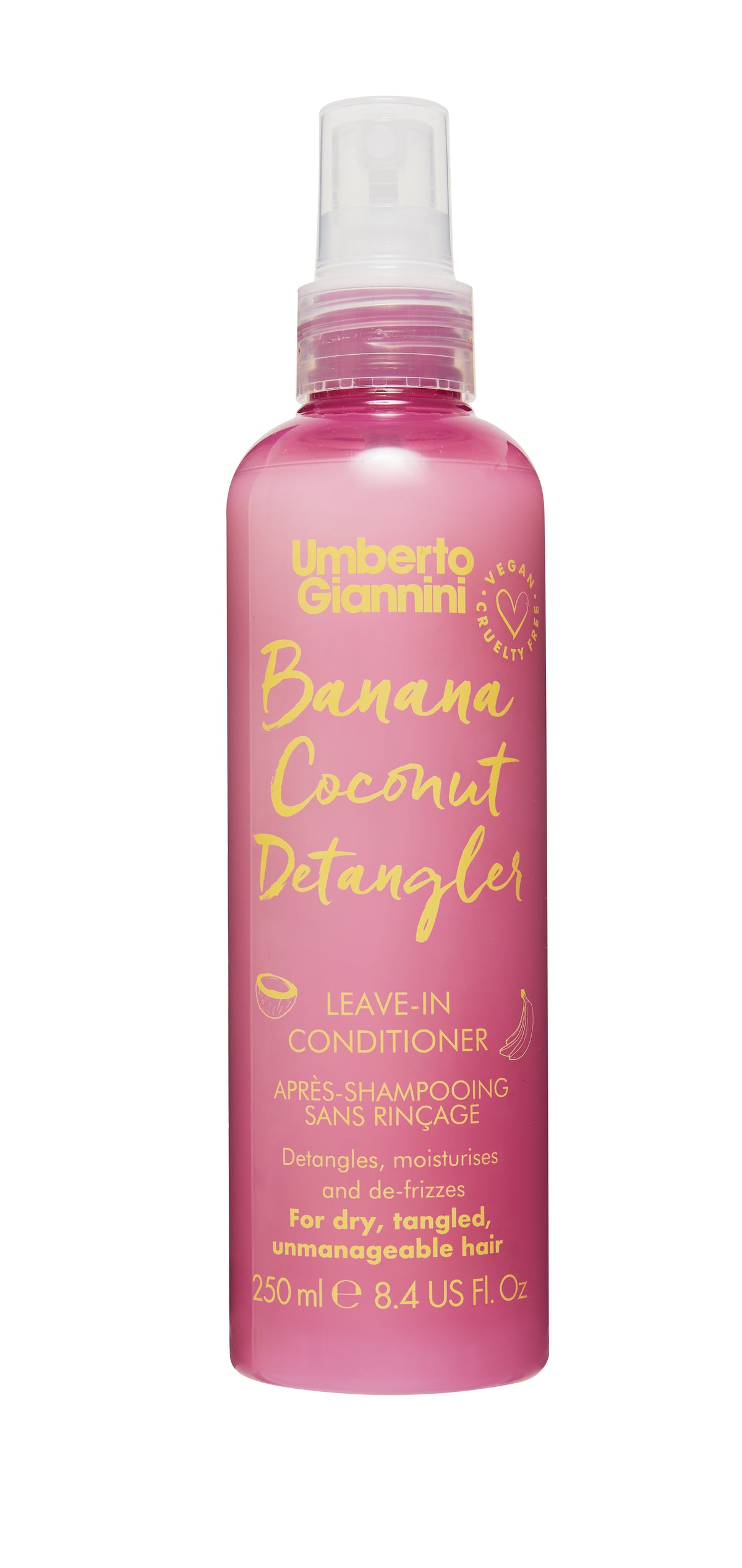 Banana Coconut Detangler Leave-in Conditioner 250ml