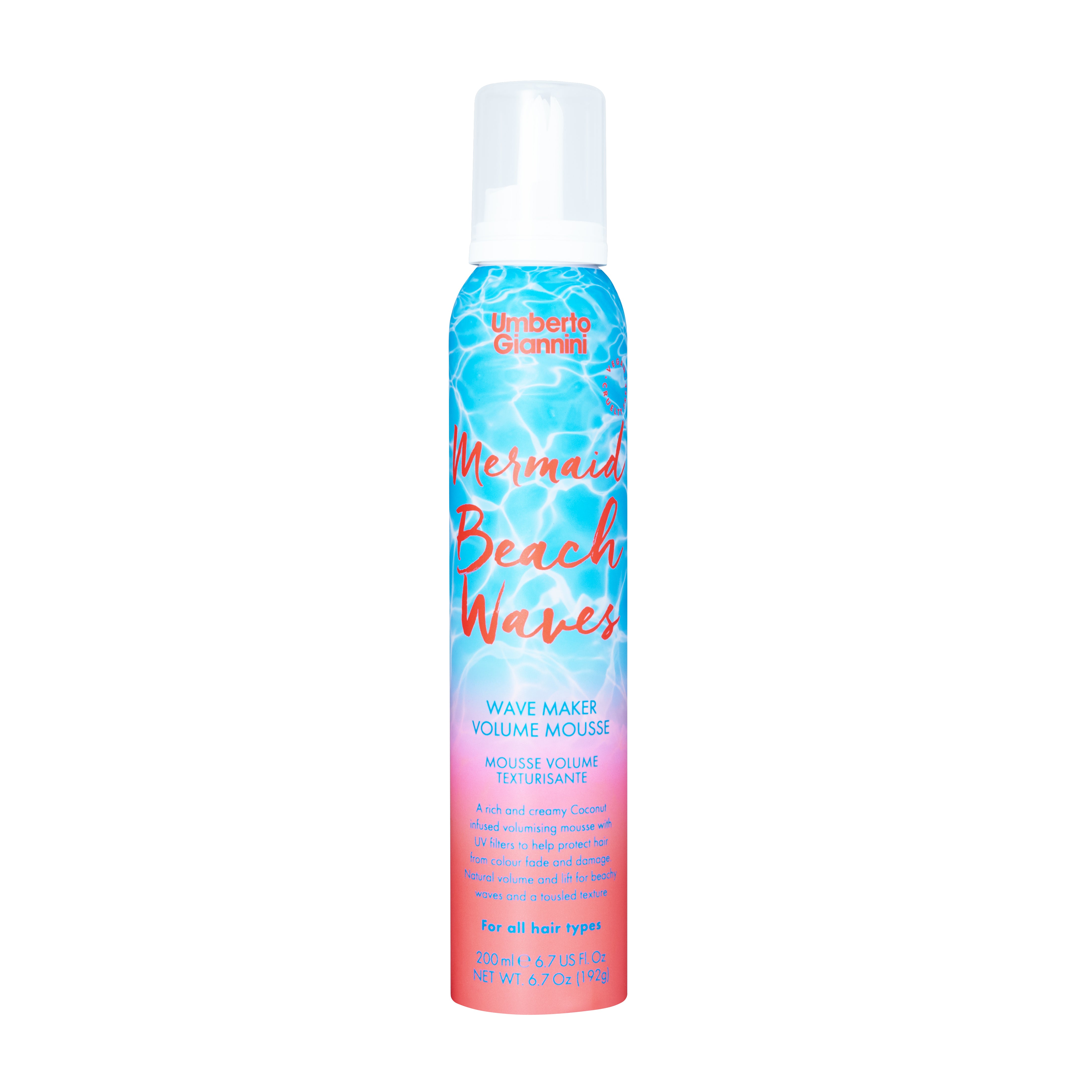 Mermaid Beach Waves Wave Maker Volume Mousse 200ml Mermaid Beach Waves Wave Maker Volume Mousse 200ml