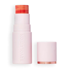 Revolution Skin Silk Marble Blush Stick Sunkissed Apricot
